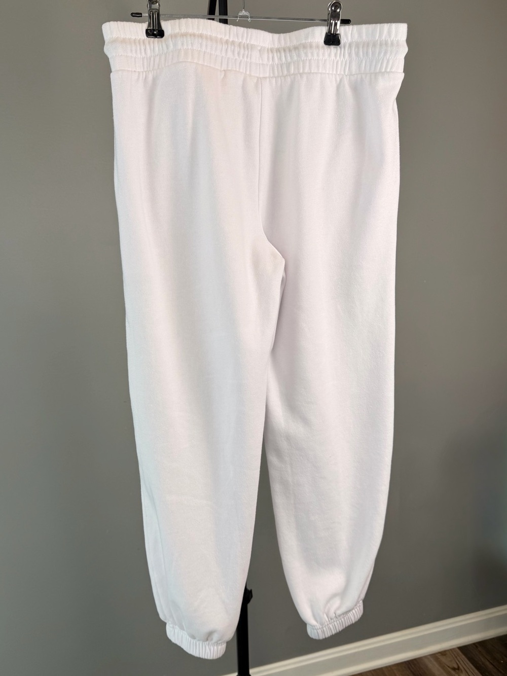 Peanuts Snoopy Woodstock Jogger Sweatpants White Graphic Lounge Medium - Picture 4 of 7